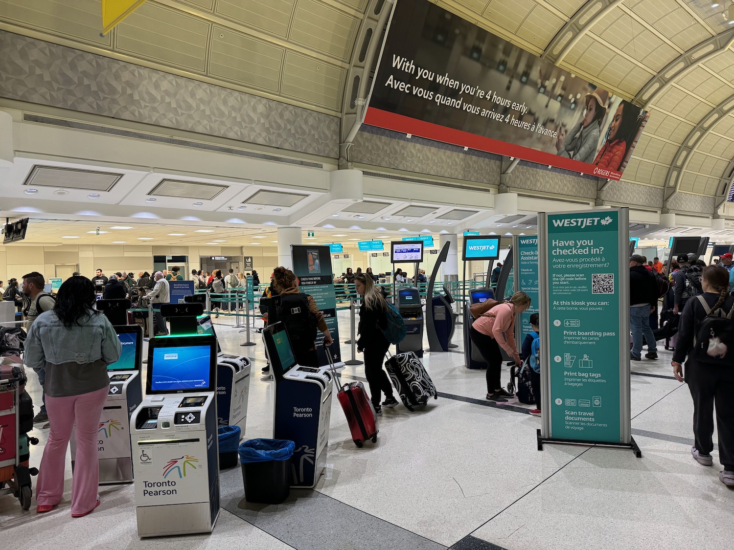 people standing in a terminal