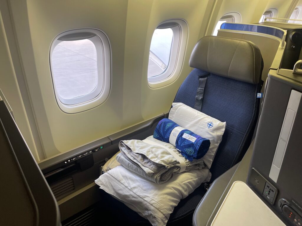 Nine Hours In United Airlines Polaris 767-300ER Business Class ...