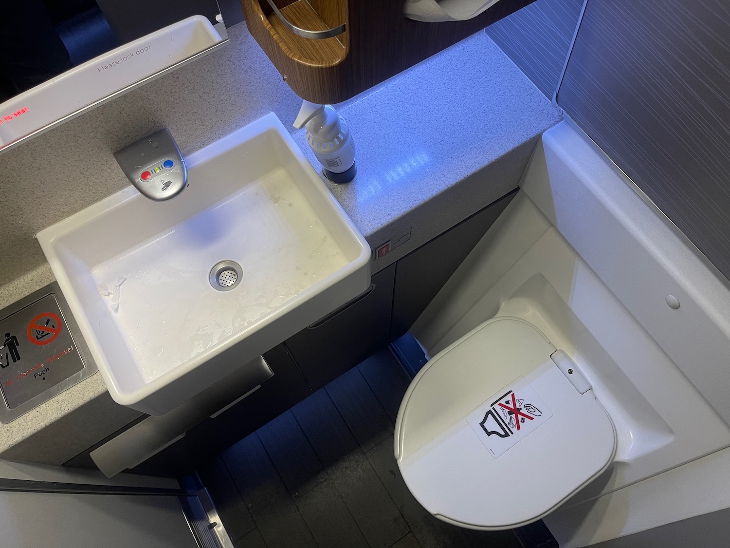 a sink and toilet in a bathroom