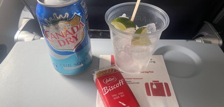 American Airlines Beverage Service