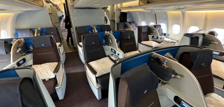 KLM A330 Business Class