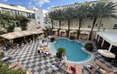 Plymouth Hotel Miami pool view