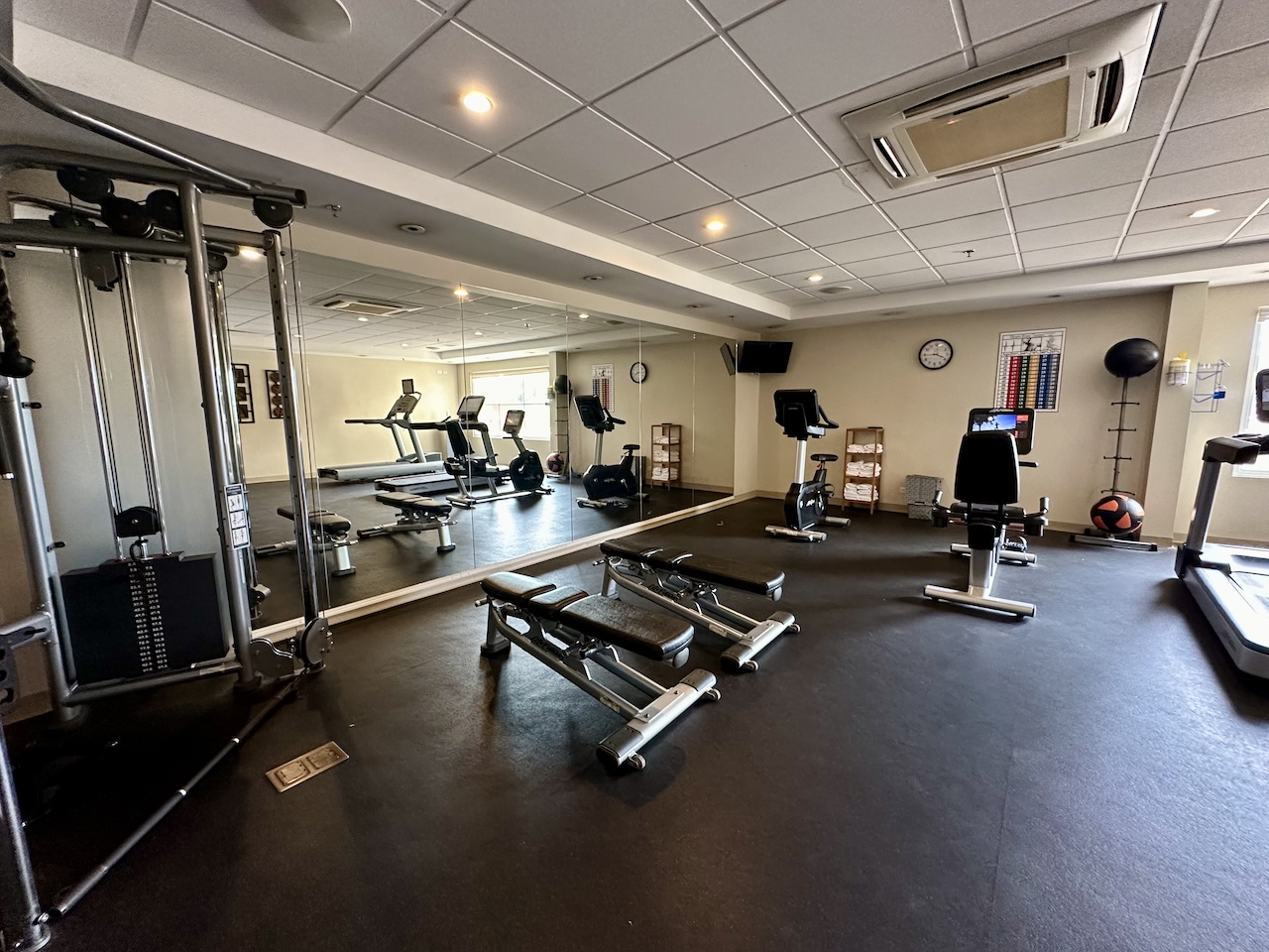 courtyard by marriott bridgetown barbados gym