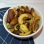 a bowl of mixed nuts
