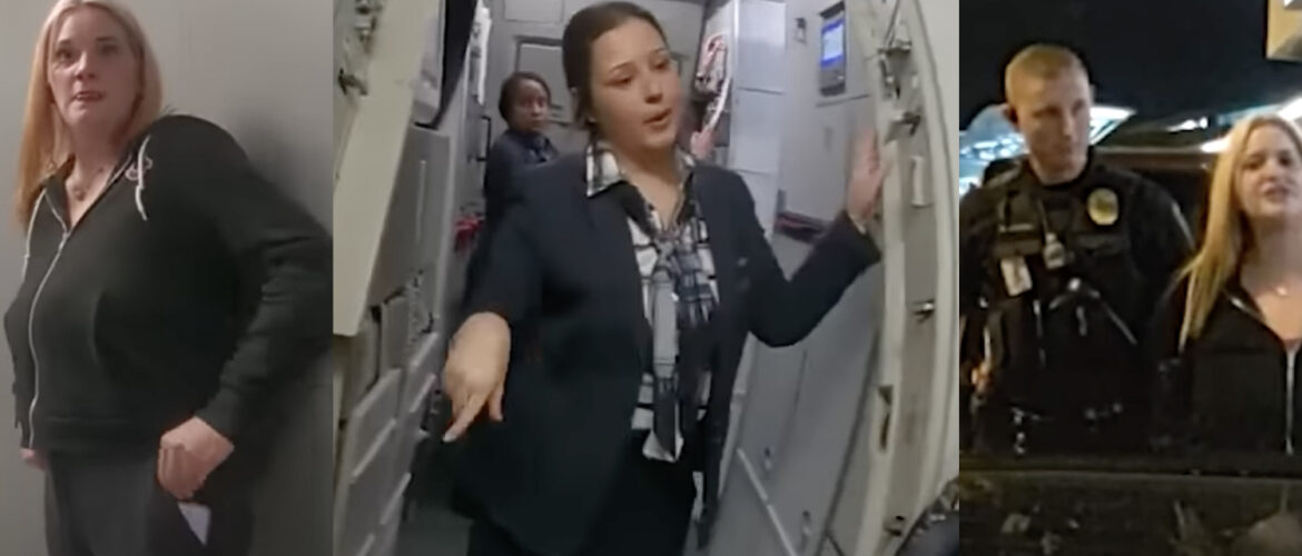 a woman in a suit pointing at her hand