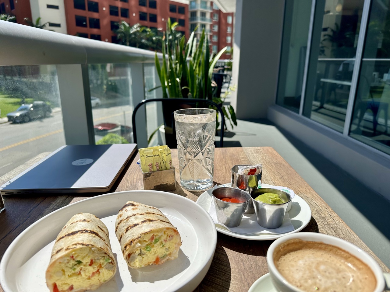 Hyatt Centric Brickell Miami burrito