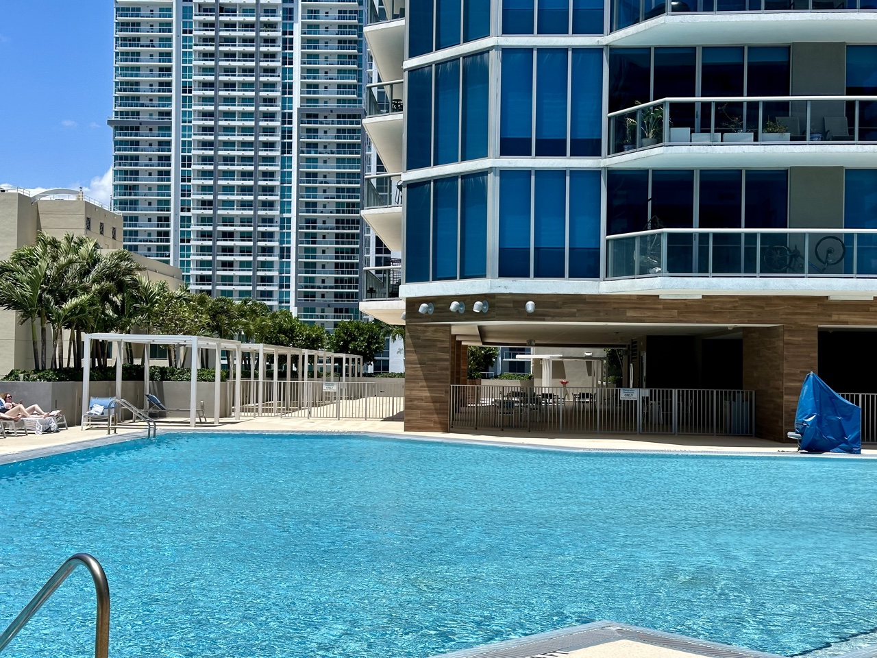 Hyatt Centric Brickell Miami pool deck