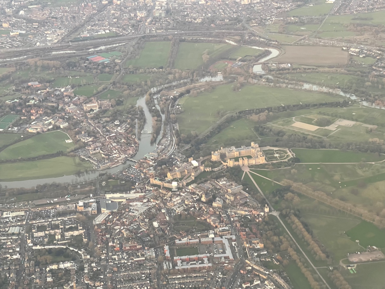 aerial view of a city