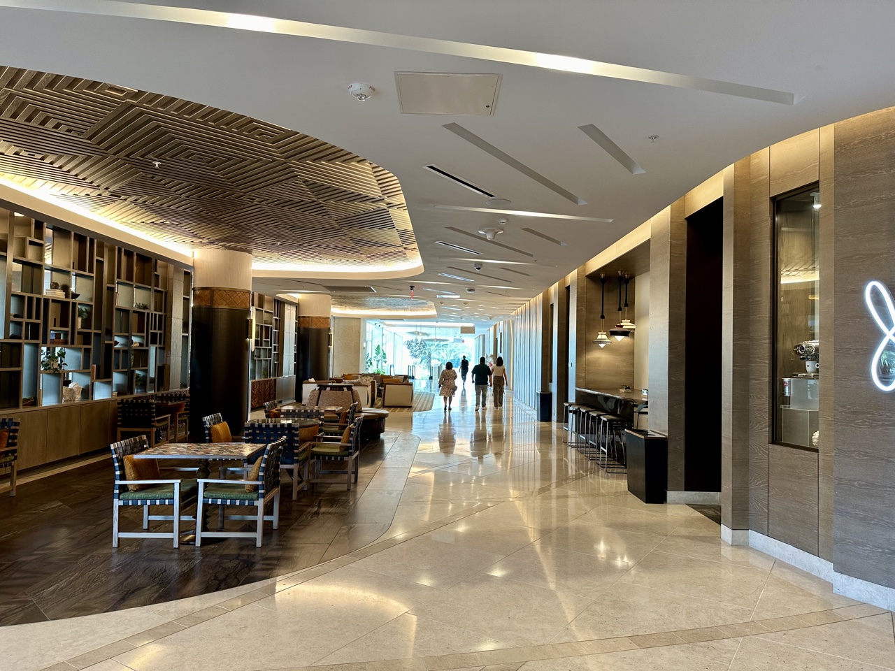 JW Marriott Orlando Bonnet Creek Resort & Spa spa hallway