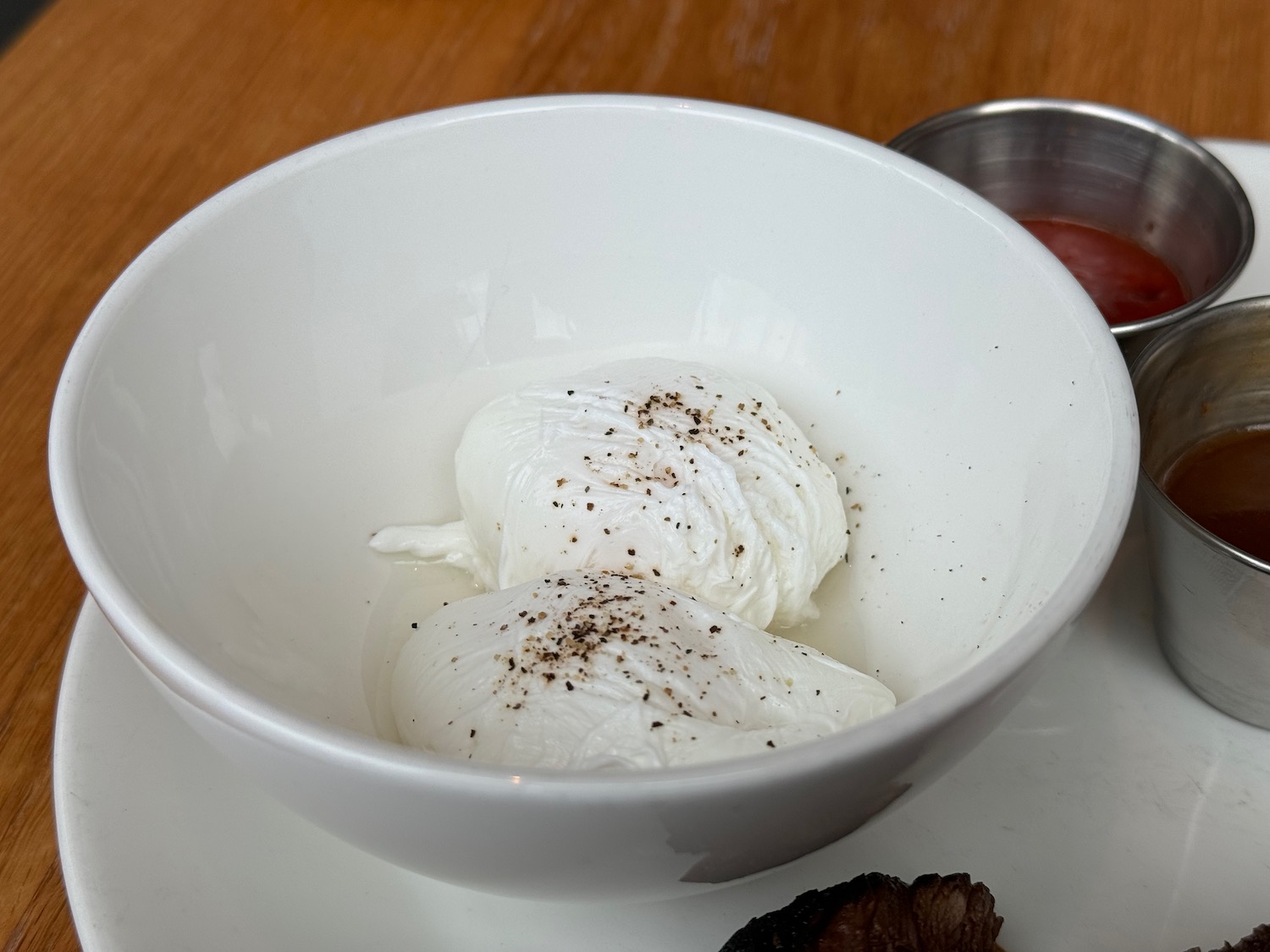 a bowl of food on a plate