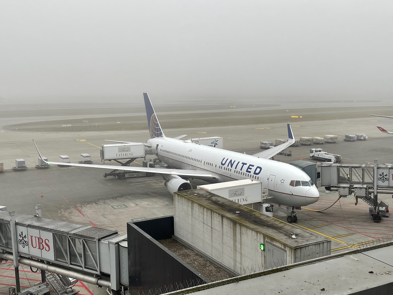 an airplane on the runway