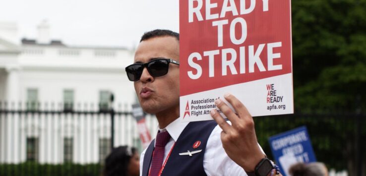 American Airlines Flight Attendants Strike Imminent