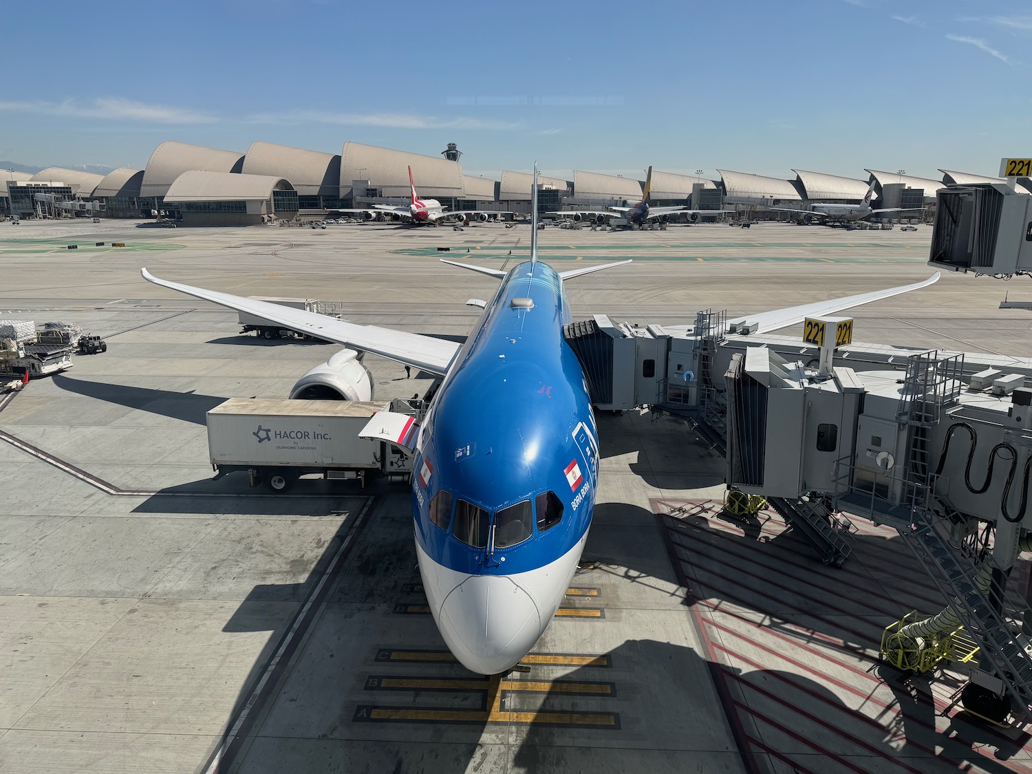 an airplane on a runway