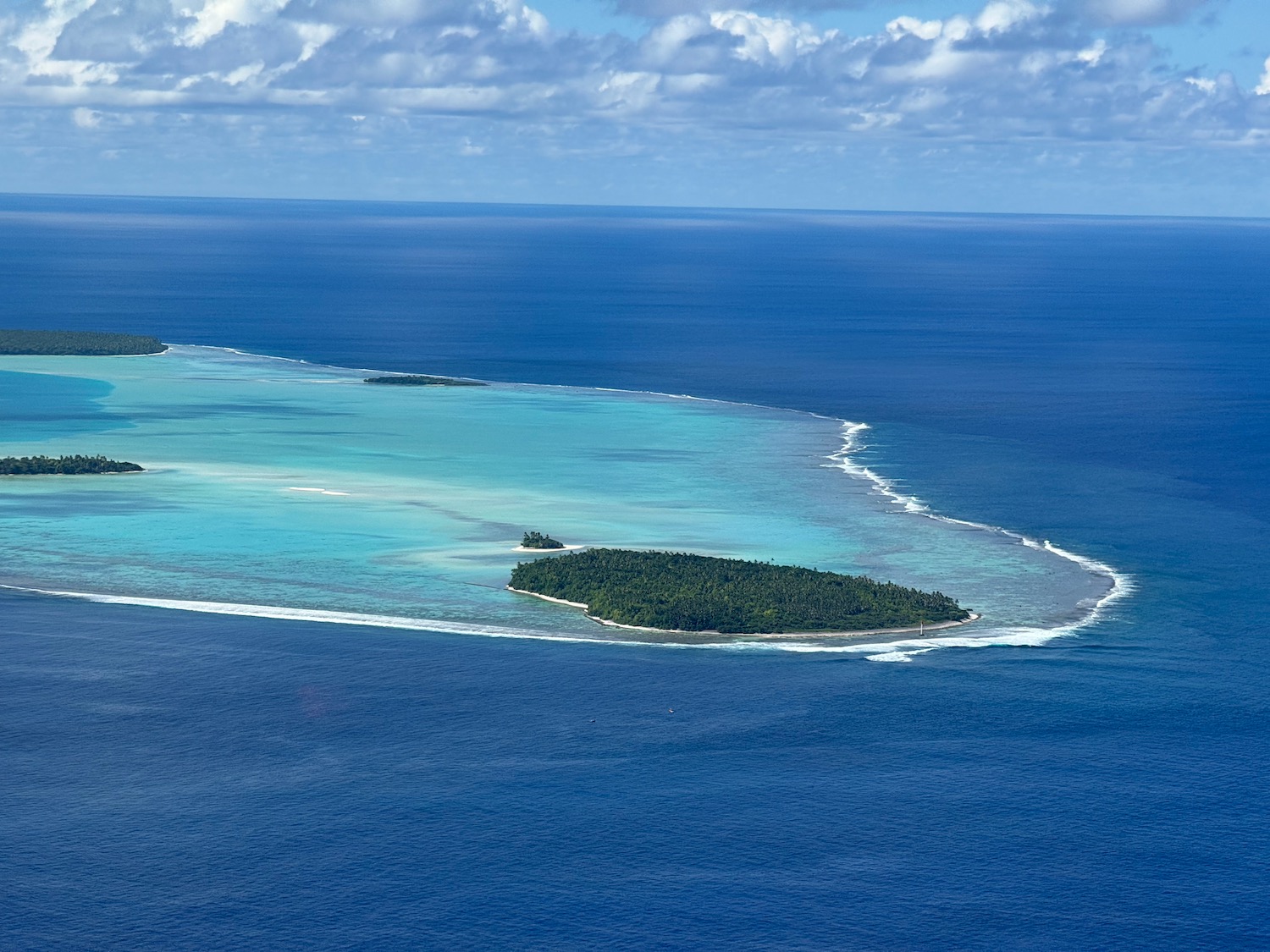 an island in the ocean