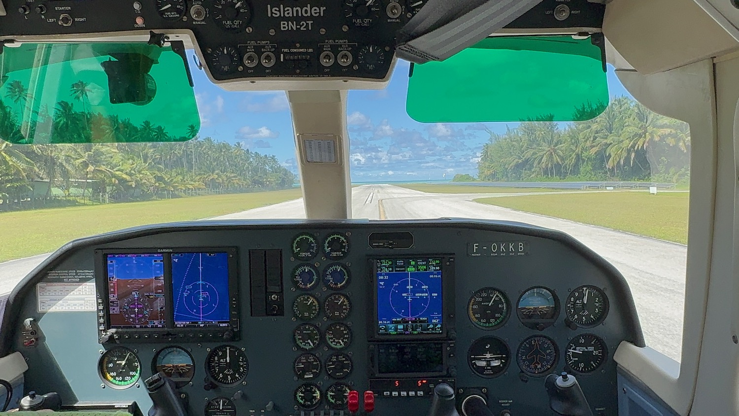 a cockpit of an airplane