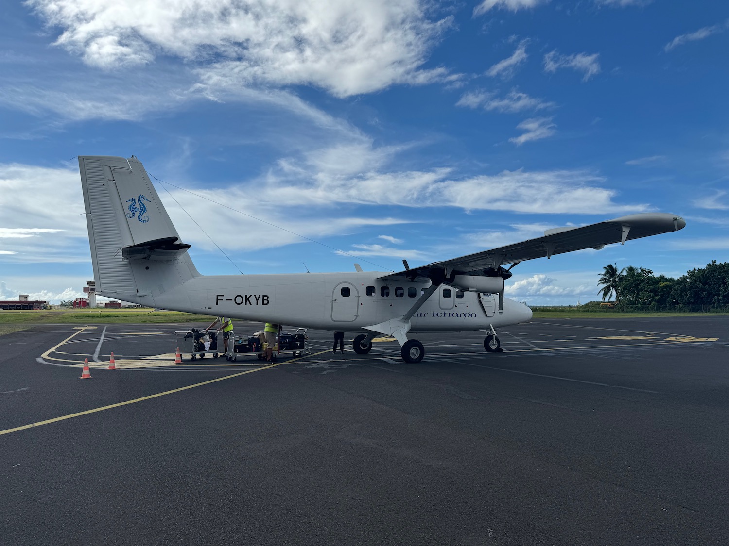 a plane on the runway