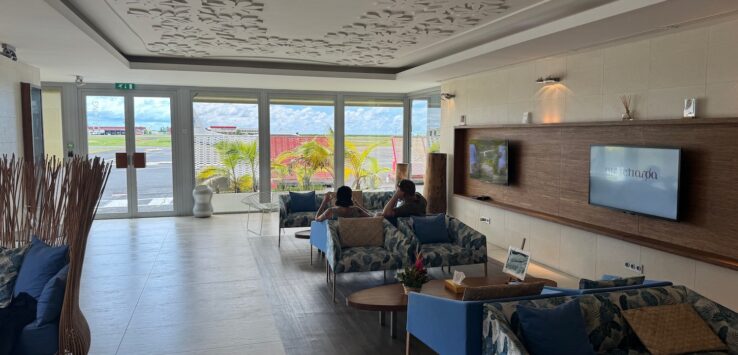 Air Tetiaroa Lounge Tahiti Review