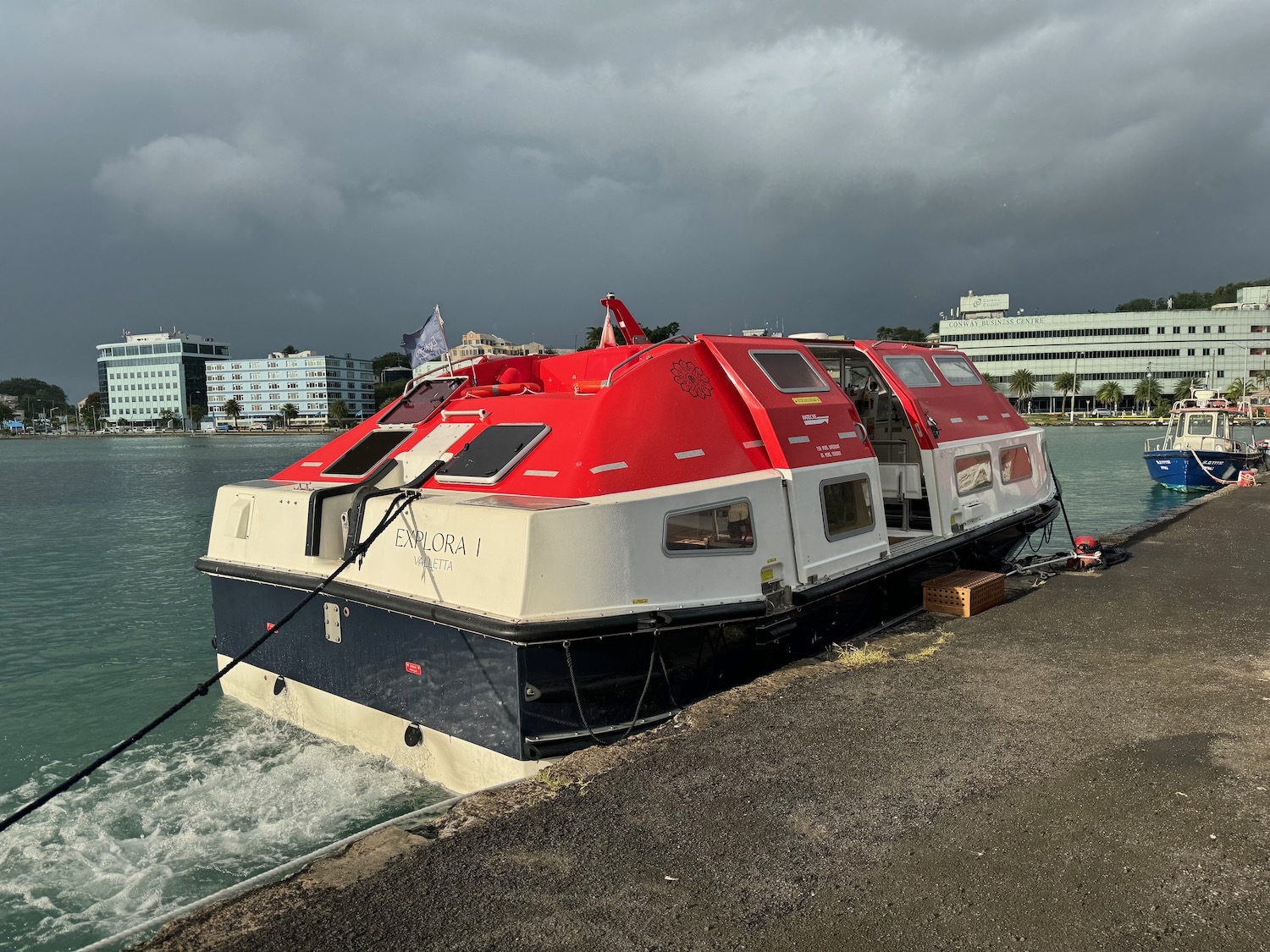 a boat on the water