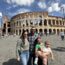 Fathers Day 2024 family in rome colosseum