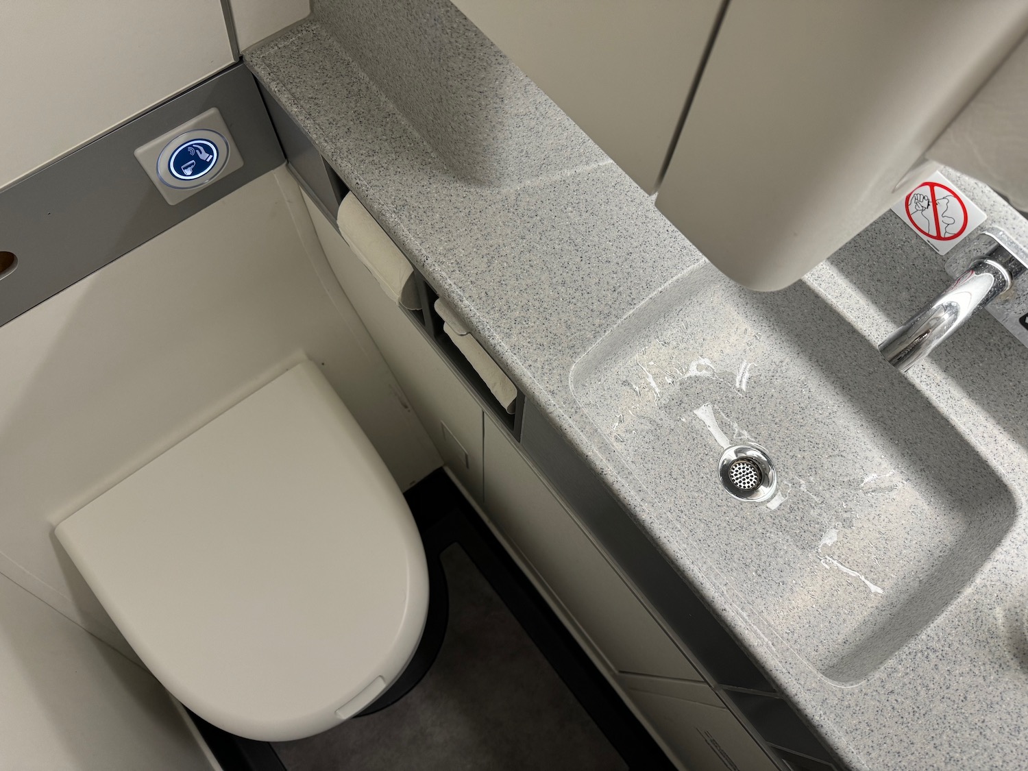 a sink and toilet in a bathroom