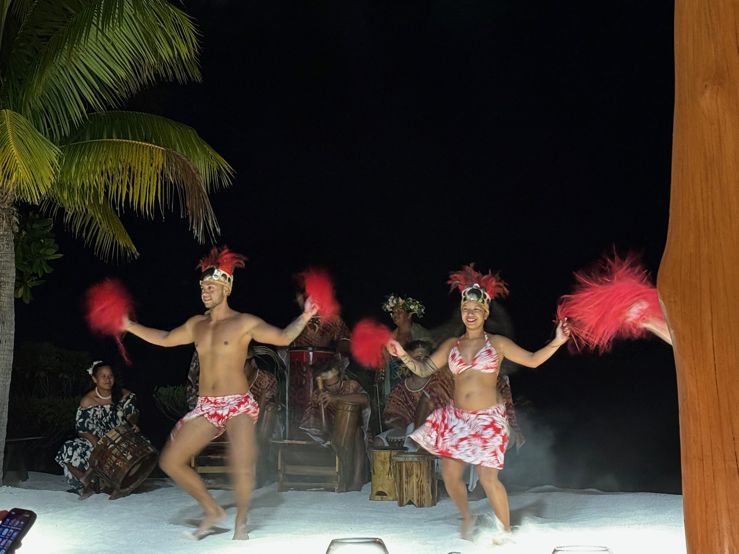 a group of people dancing on a stage