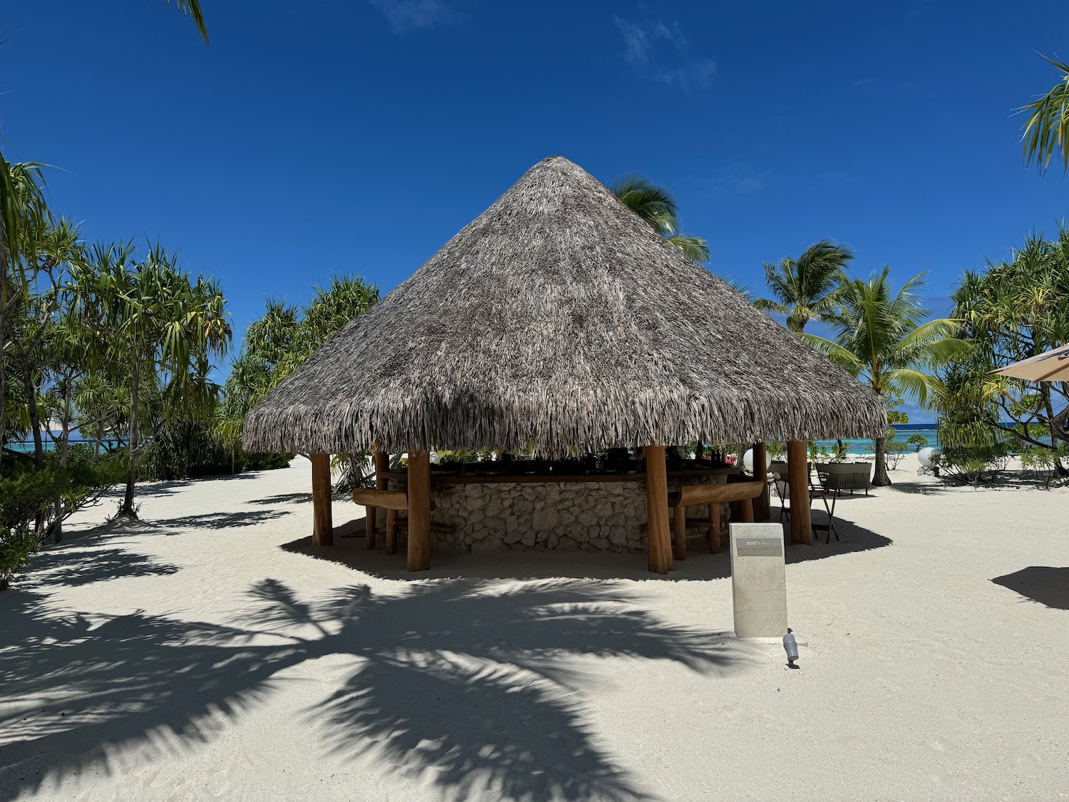 a hut on a beach