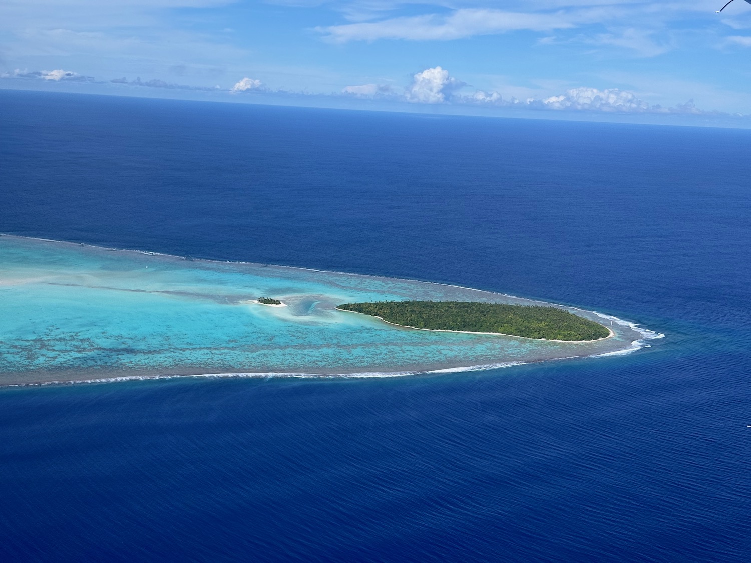 an island in the ocean