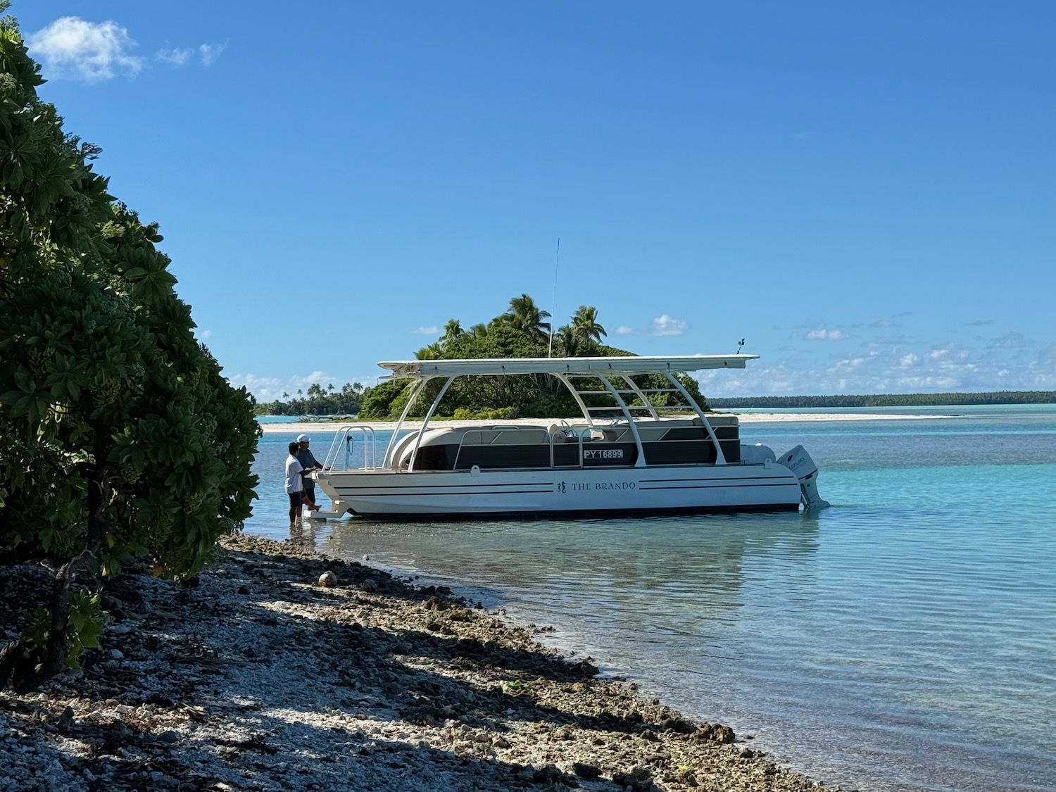 a boat on the water