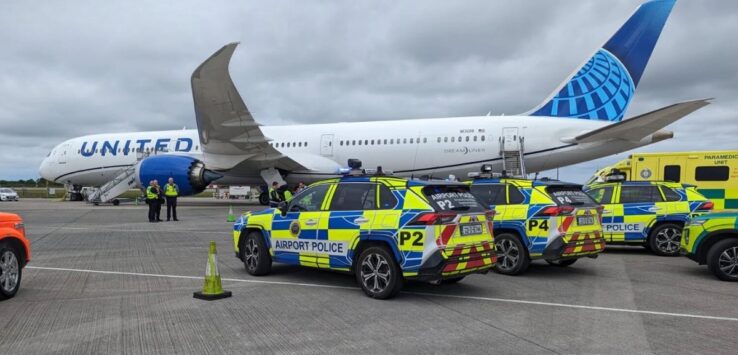 United Airlines Dublin Diversion