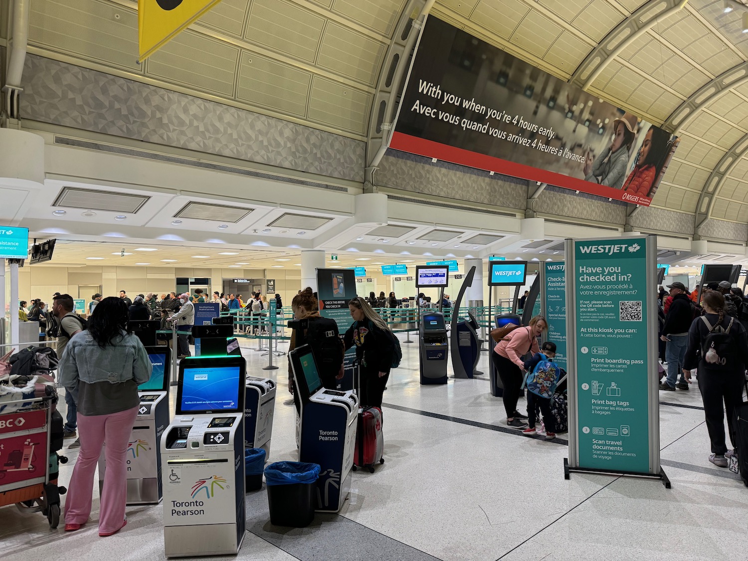 people standing in a terminal