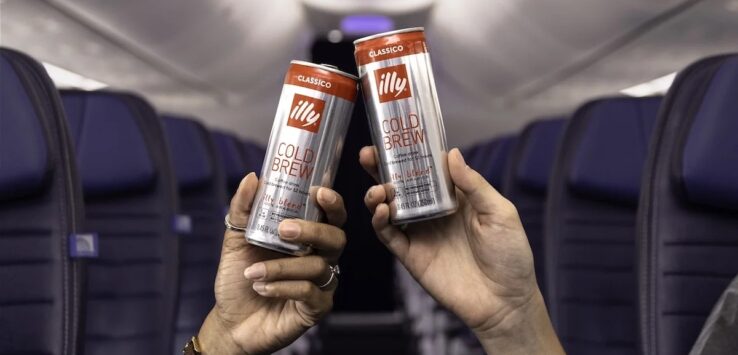 United Airlines illy Cold Brew