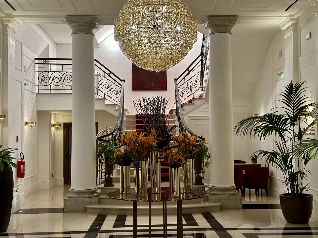 intercontinental rome ambasciatori palace lobby