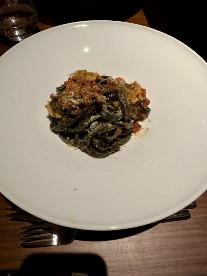 intercontinental rome ambasciatori palace scarpetta squid ink