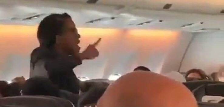 Air Canada Flight Attendant Meltdown