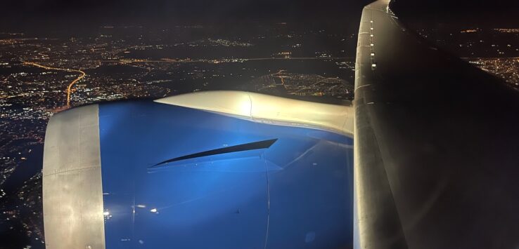 United Airlines 787-9 Landing Gear