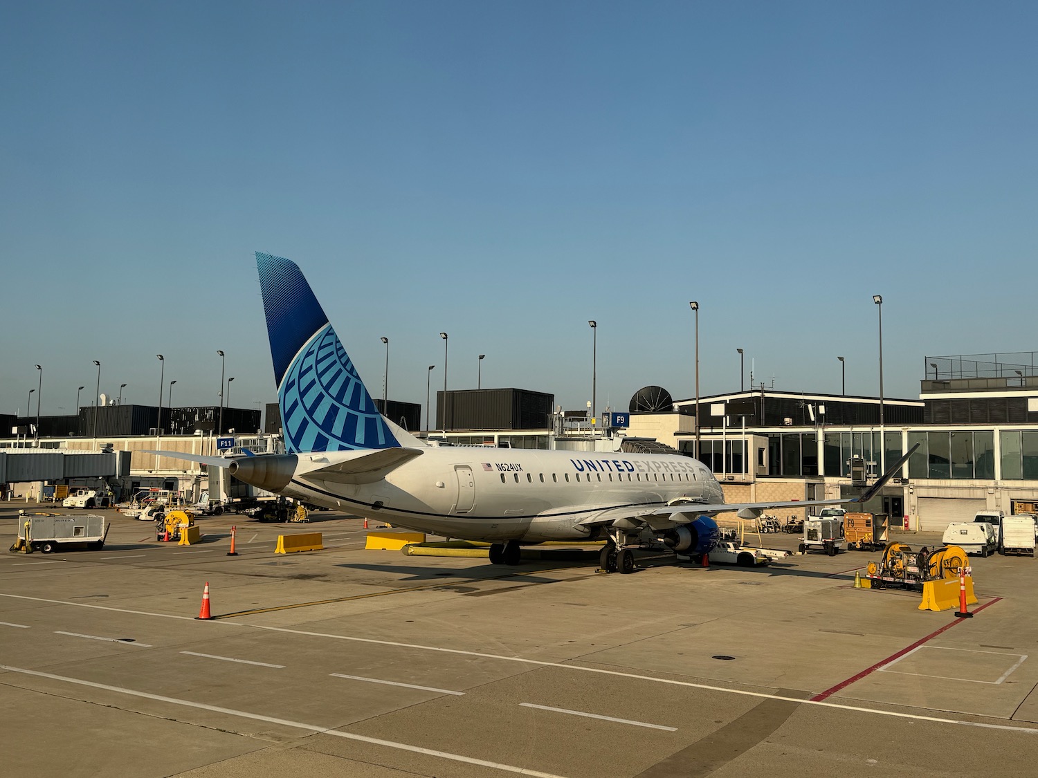 an airplane on the tarmac