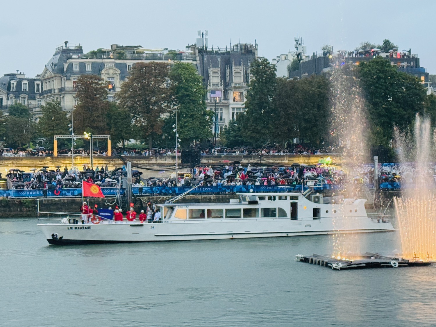 a boat on the water