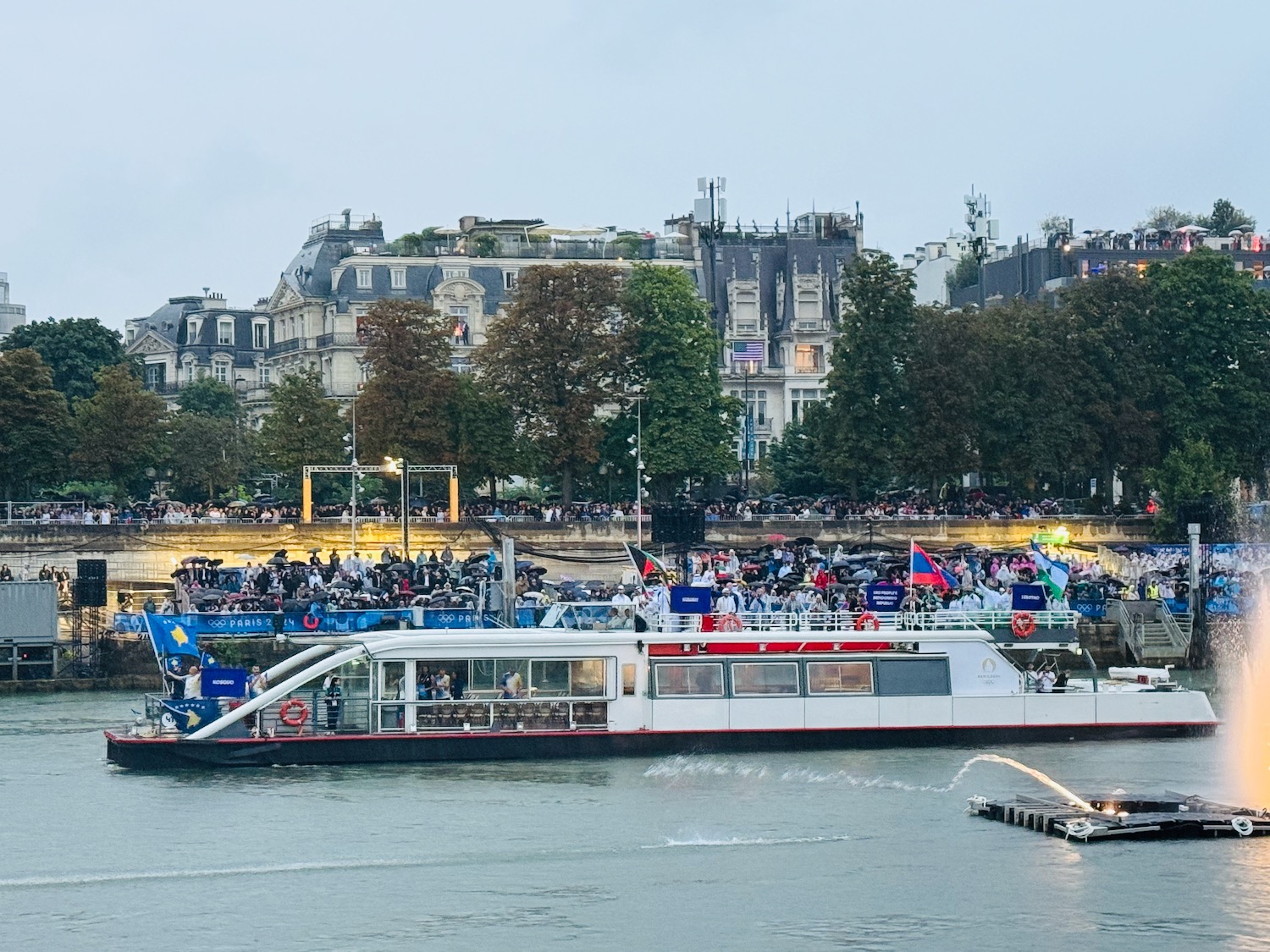 a boat on the water