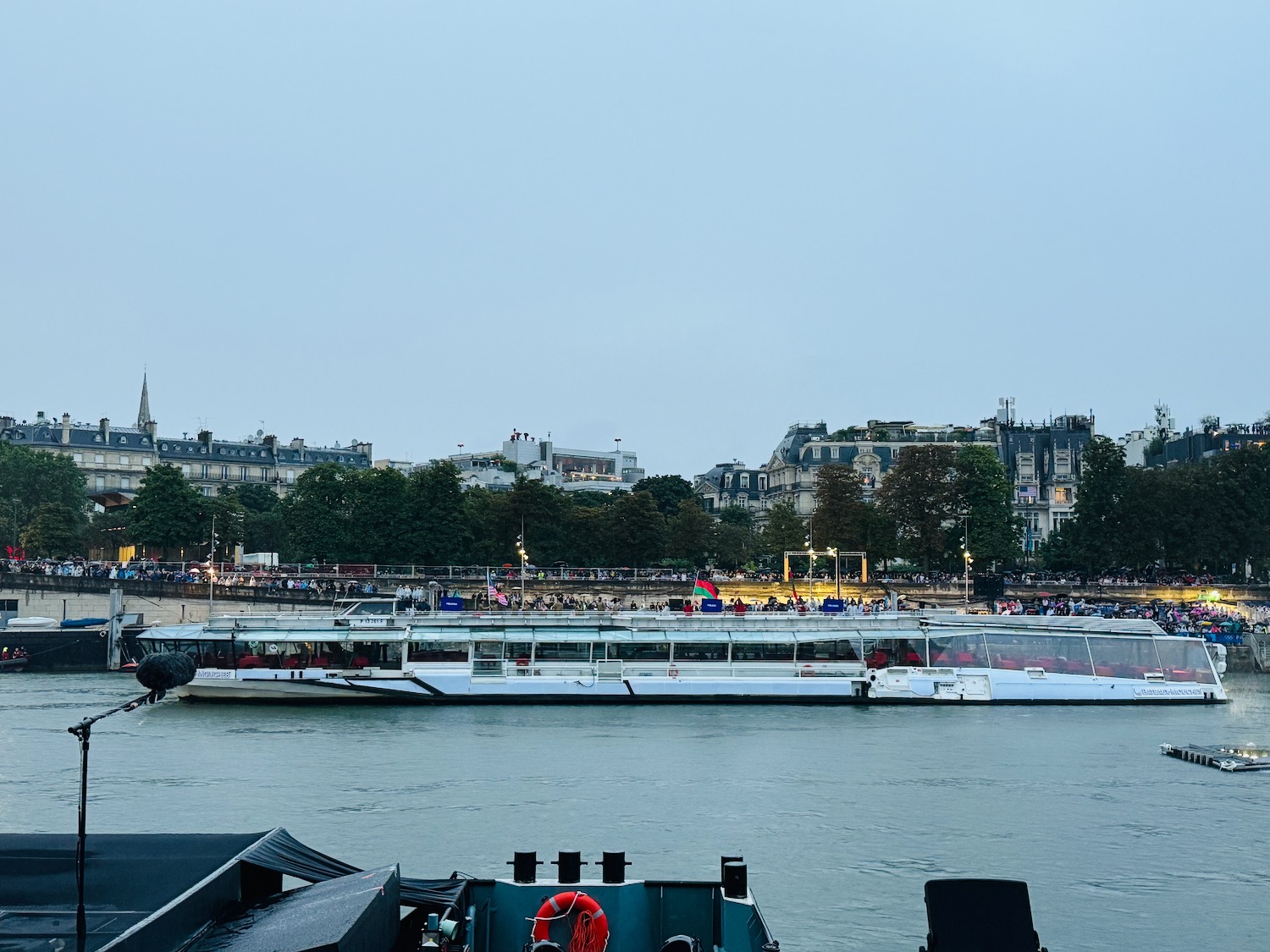 a boat on the water