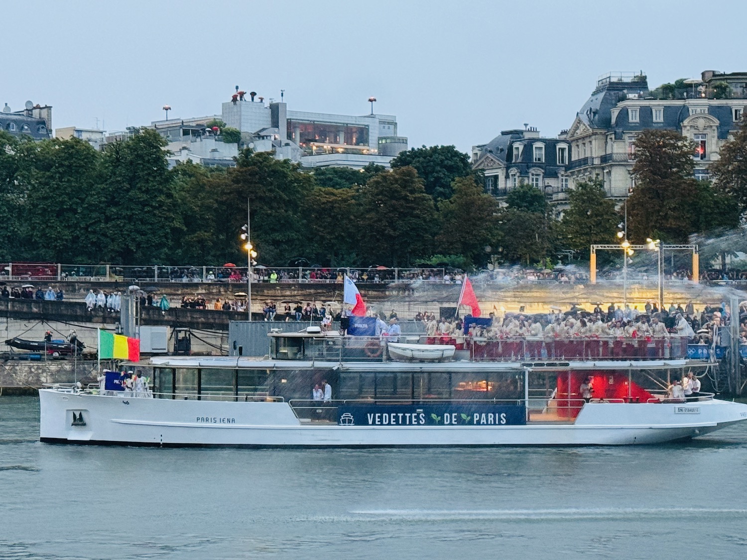 a boat on the water