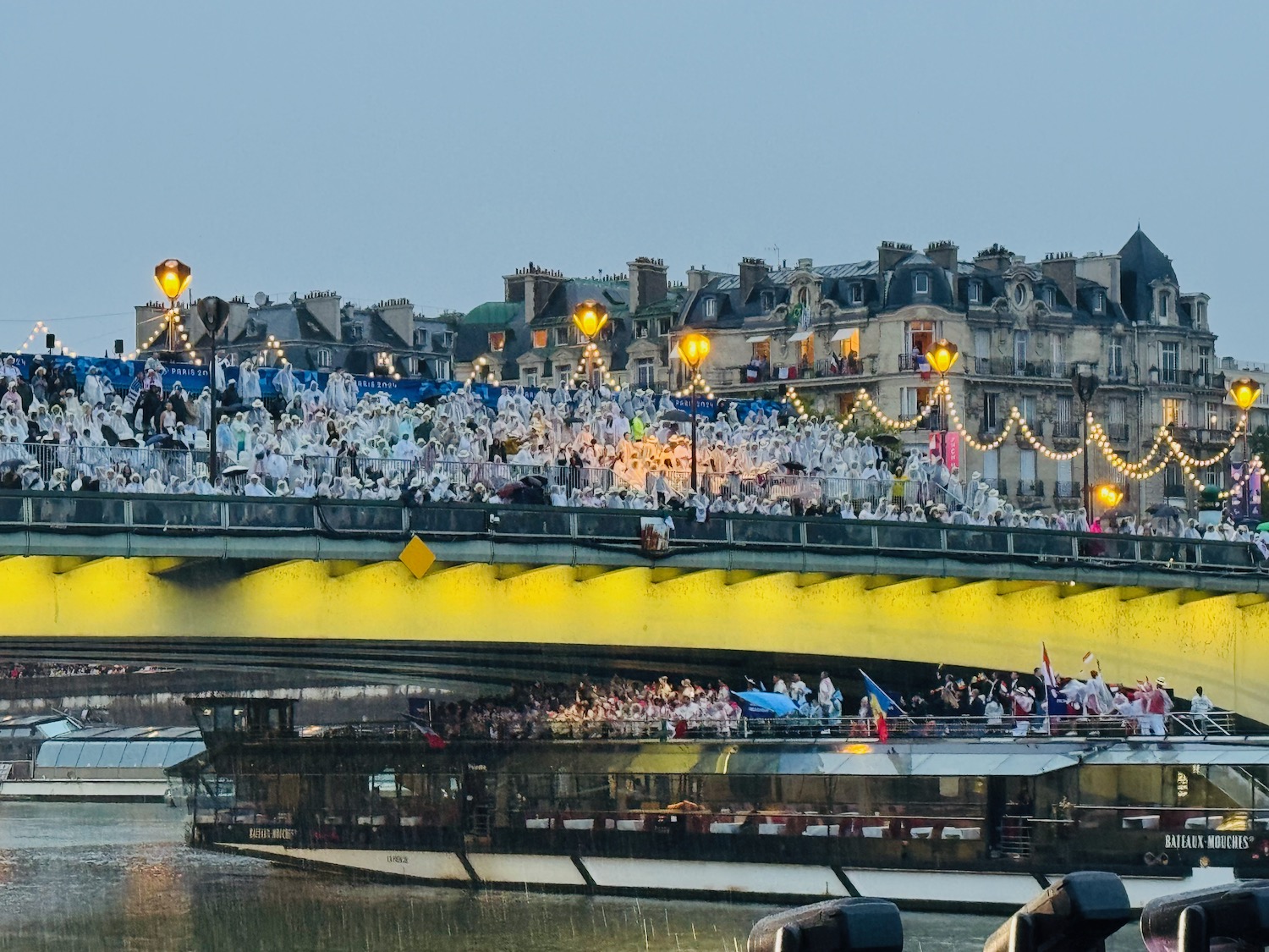a bridge with many people on it