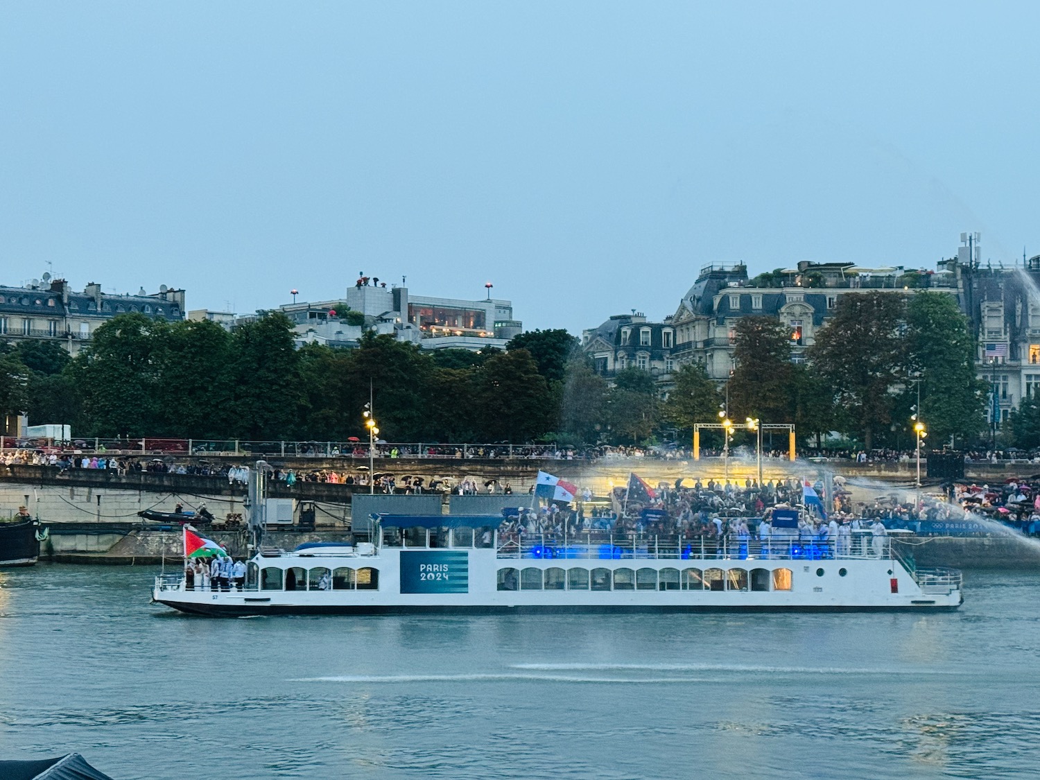 a boat on the water