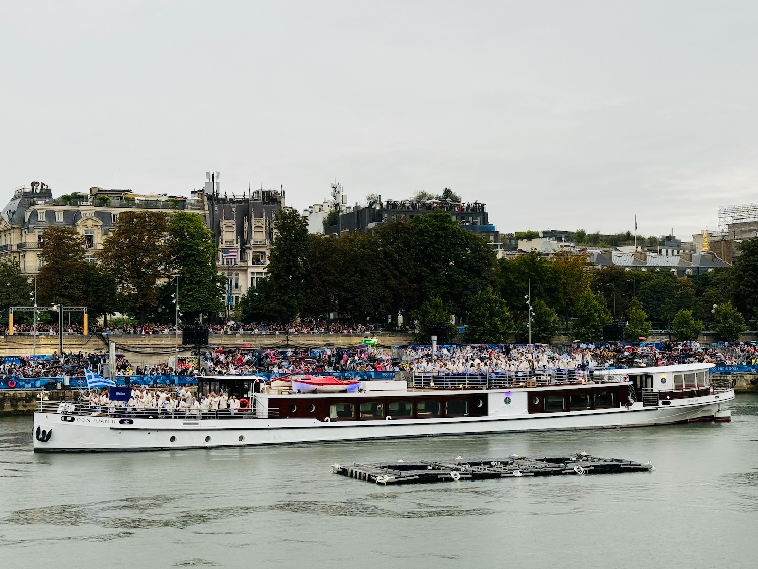 a boat on the water