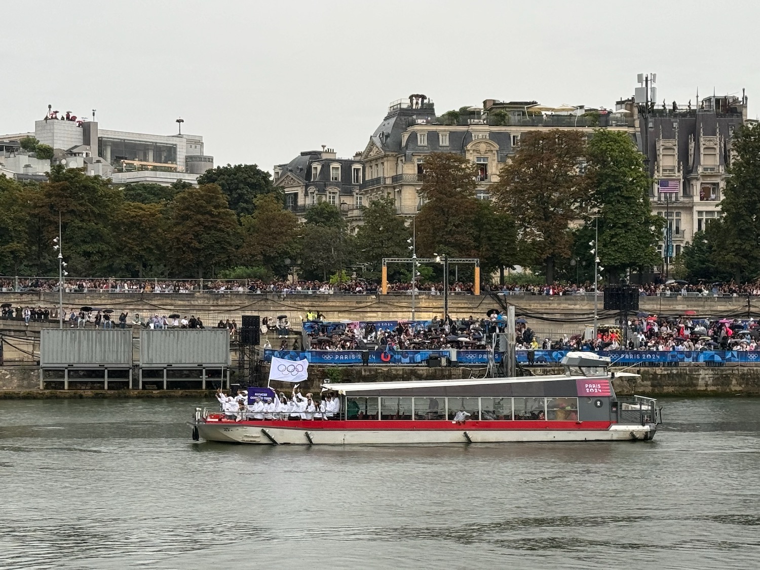 a boat on the water