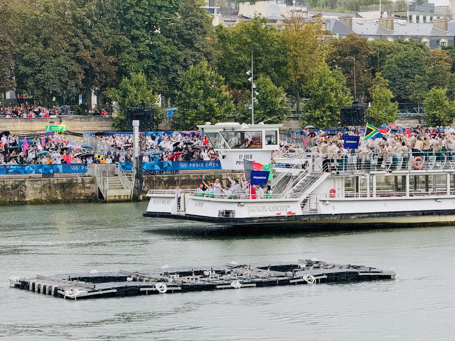 a boat on the water