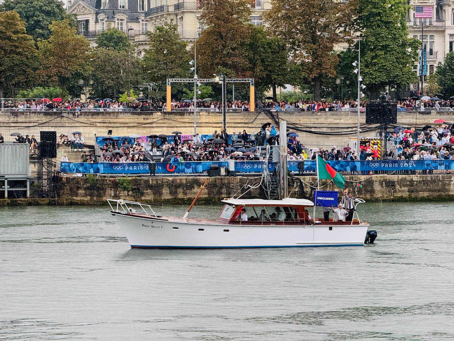 a boat on the water