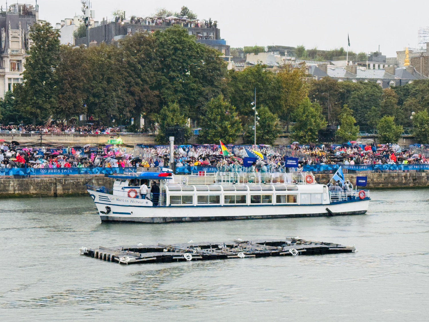 a boat on the water