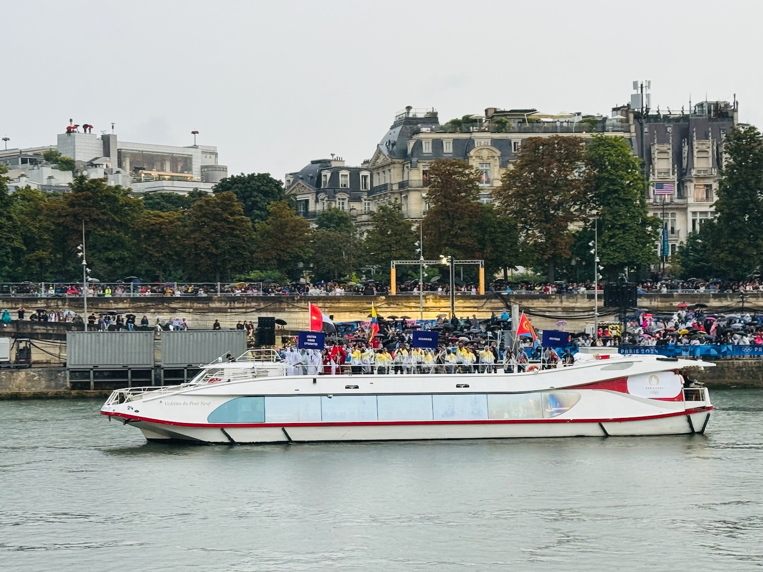 a boat on the water