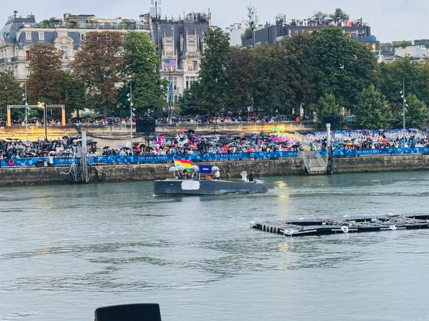 a boat on the water