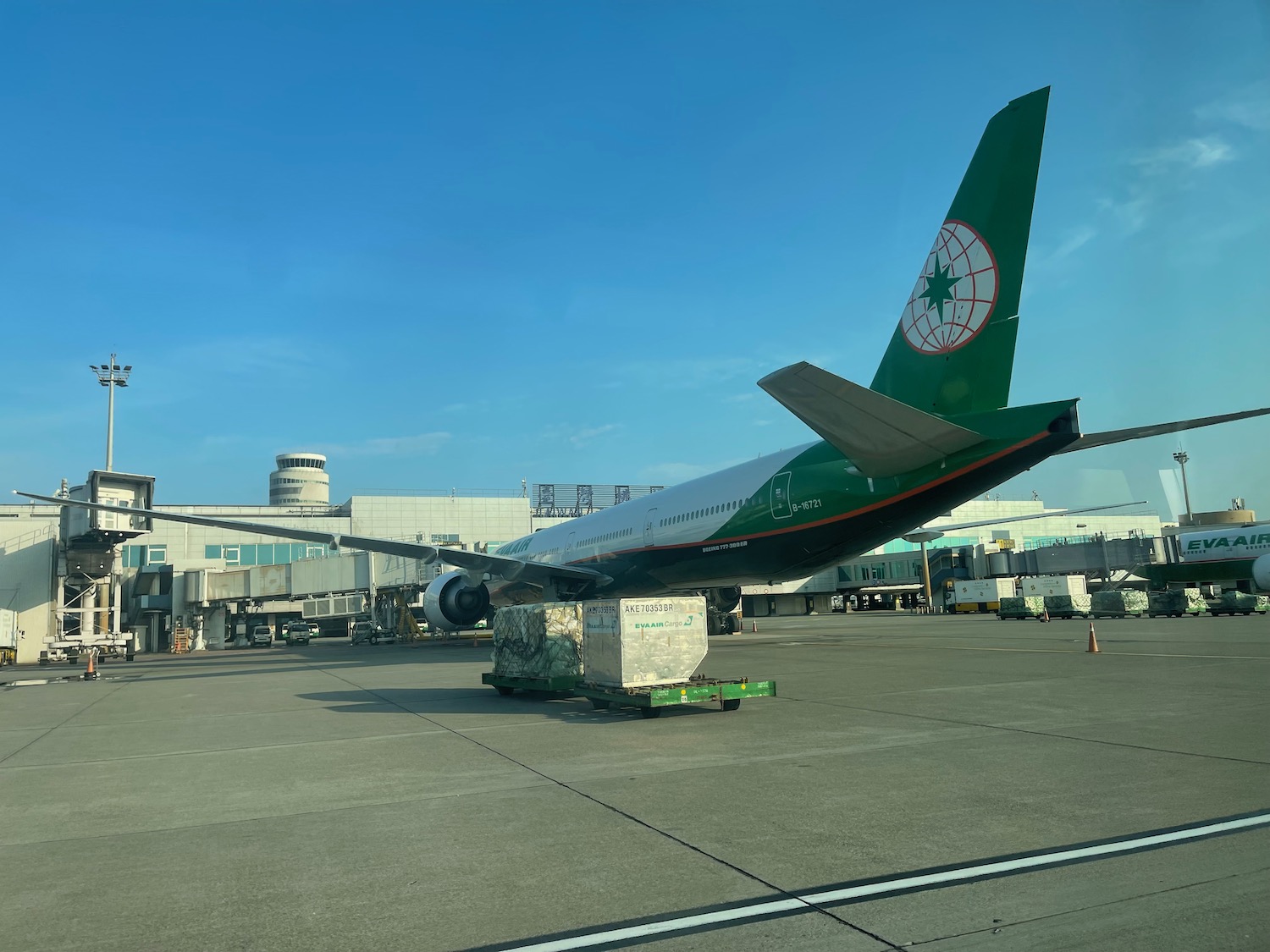 an airplane on the runway